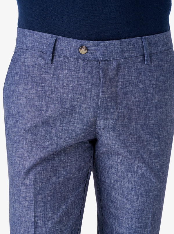 Pantalone Slim in lino cotone - Tod