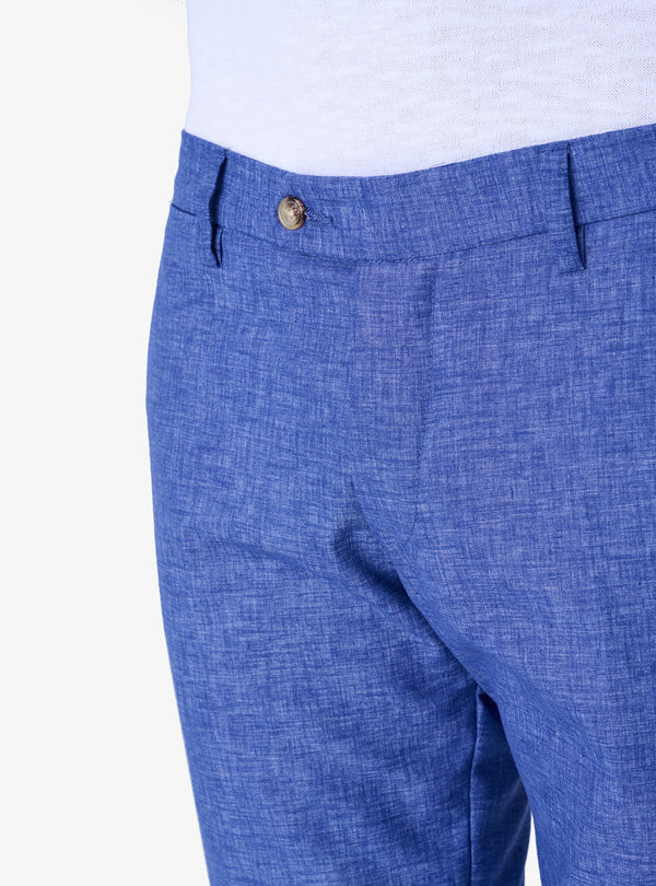 Pantalone Slim in lino cotone - Tod