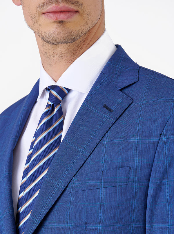 Vestido clásico holgado de cuadros - William