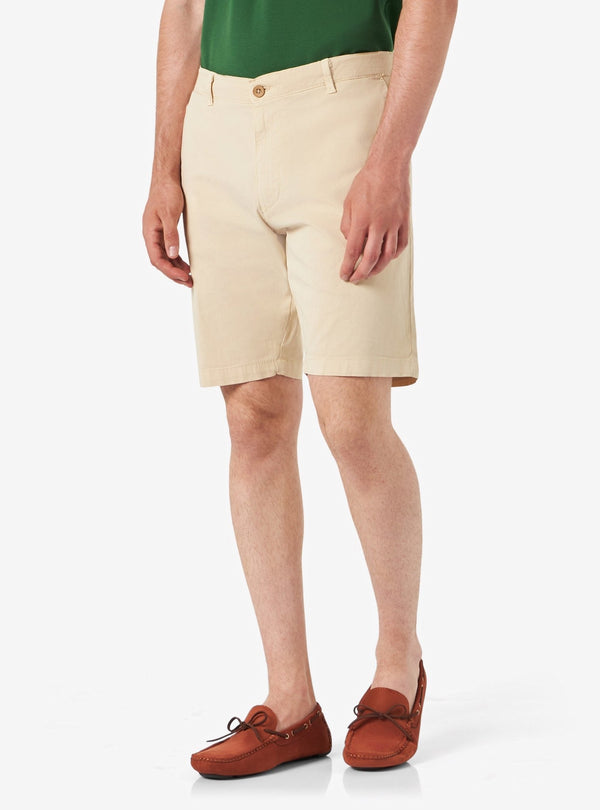 Bermuda in cotone tinta unita - Moon - Fusaro Antonio dal 1893 - Fusaro Antonio