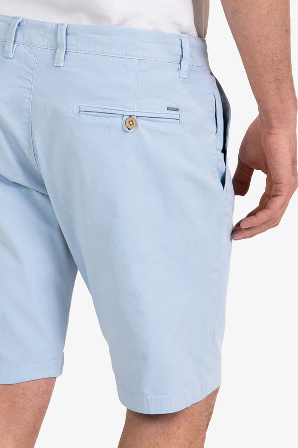 Bermuda in cotone tinta unita - Moon - Fusaro Antonio dal 1893 - Fusaro Antonio