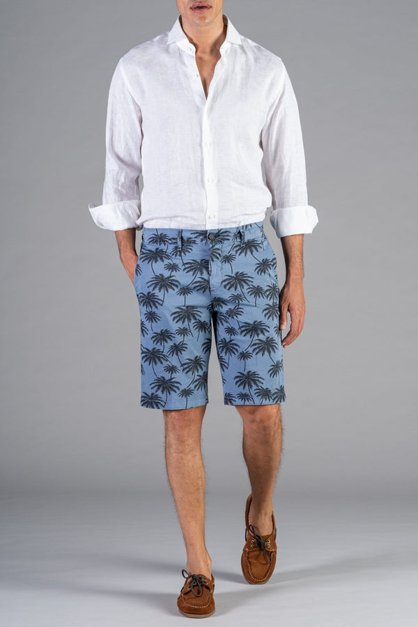 Bermuda tropical fantasy in cotone - Fusaro Antonio dal 1893 - Fusaro Antonio