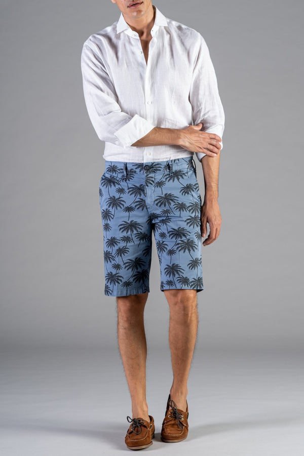 Bermuda tropical fantasy in cotone - Fusaro Antonio dal 1893 - Fusaro Antonio