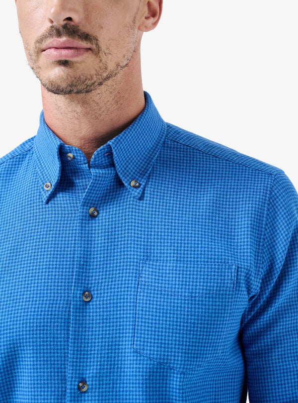Camicia Button Down in Flanella - Thomas - Fusaro Antonio dal 1893 - Fusaro Antonio