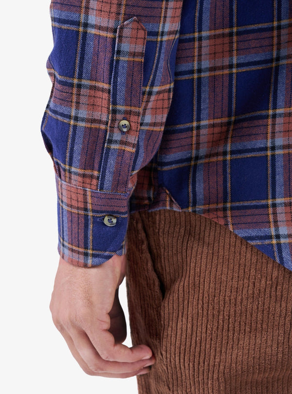 Camicia Button Down in Flanella - Thomas - Fusaro Antonio dal 1893 - Fusaro Antonio