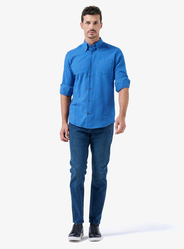 Camicia Button Down in Flanella - Thomas - Fusaro Antonio dal 1893 - Fusaro Antonio