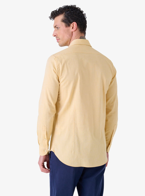 Camicia collo francese in cotone nido d'ape - Flor - Fusaro Antonio dal 1893 - Fusaro Antonio