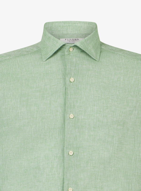 Camicia Collo Francese in Lino Cotone - Paris - Fusaro Antonio dal 1893 - Fusaro Antonio