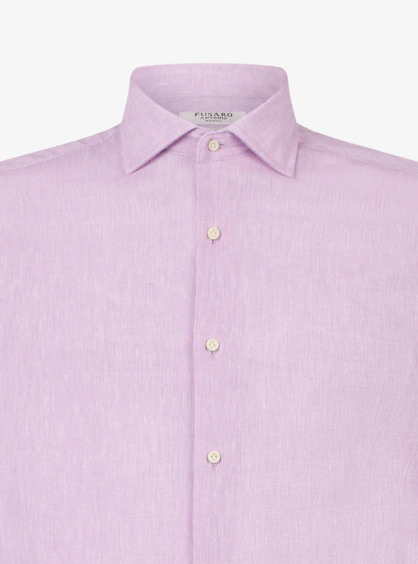 Camicia Collo Francese in Lino Cotone - Paris - Fusaro Antonio dal 1893 - Fusaro Antonio