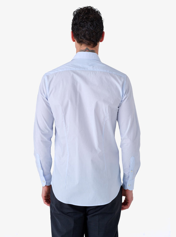 Camicia con collo francese in cotone - Popeline - Fusaro Antonio dal 1893 - Fusaro Antonio