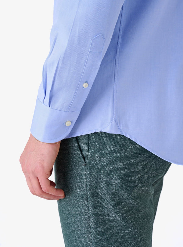 Camicia con collo francese in cotone - Twill - Fusaro Antonio dal 1893 - Fusaro Antonio