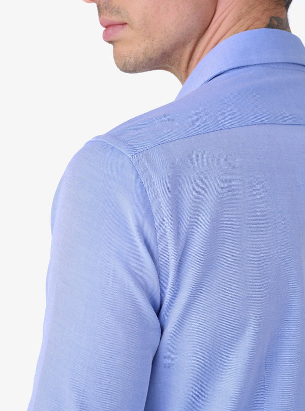 Camicia con collo francese in cotone - Twill - Fusaro Antonio dal 1893 - Fusaro Antonio