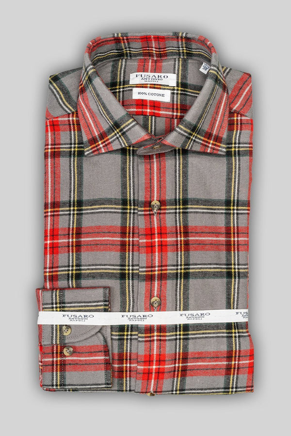 CAMICIA FLANELLA - Fusaro Antonio dal 1893 - Fusaro Antonio