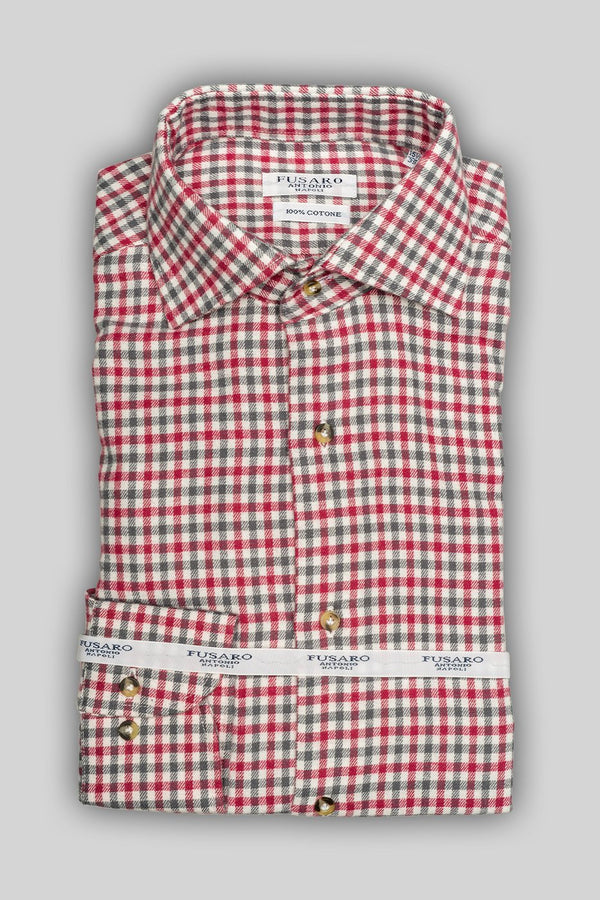 CAMICIA FLANELLA - Fusaro Antonio dal 1893 - Fusaro Antonio