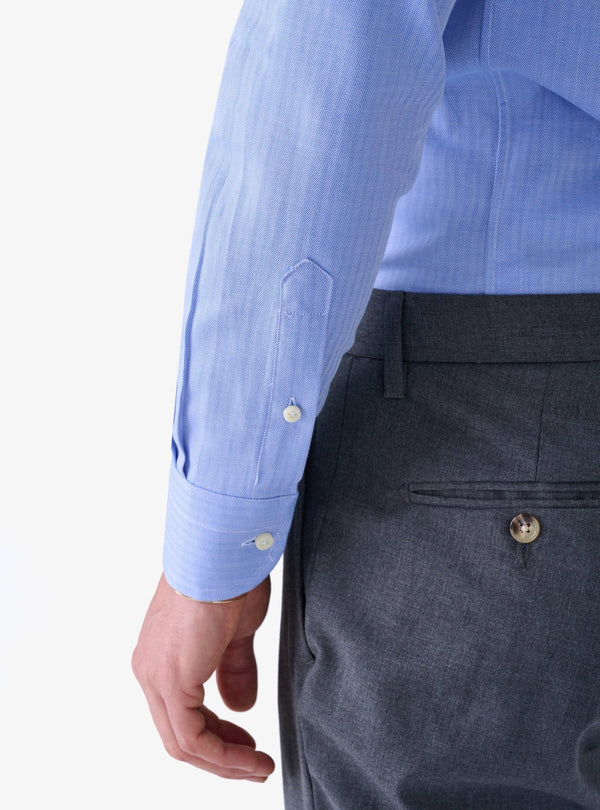 Camicia in Cotone Resca con Collo Francese - Fusaro Antonio dal 1893 - Fusaro Antonio