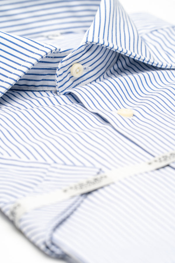 Camicia mezza manica collo francese in cotone - Mark - Fusaro Antonio dal 1893