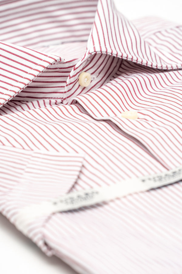 Camicia mezza manica collo francese in cotone - Mark - Fusaro Antonio dal 1893