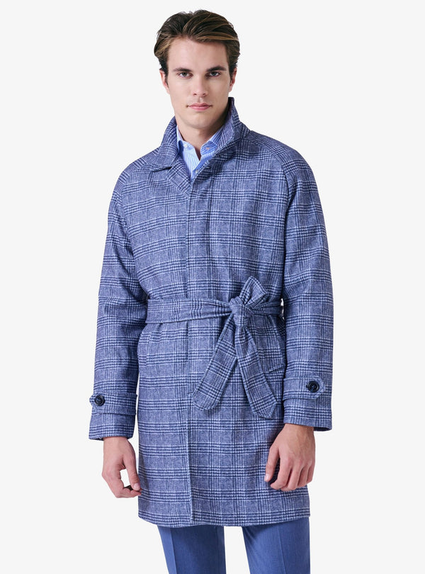 Cappotto in lana cashmere a quadri - Tomas - Fusaro Antonio dal 1893 - Fusaro Antonio