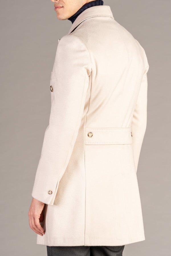 Cappotto Classico doppiopetto in lana cashmere - Ulster - Fusaro Antonio dal 1893