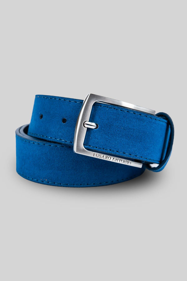 Cintura scamosciata - Silver - Fusaro Antonio dal 1893 - Fusaro Antonio