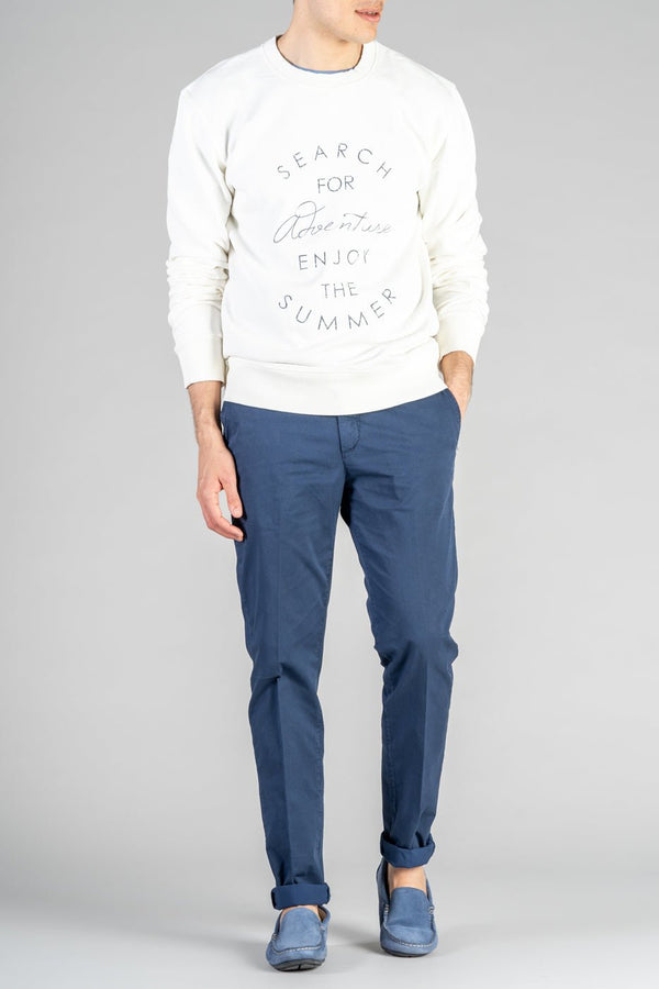 Felpa paricollo in cotone - Adventure - Fusaro Antonio dal 1893 - Fusaro Antonio