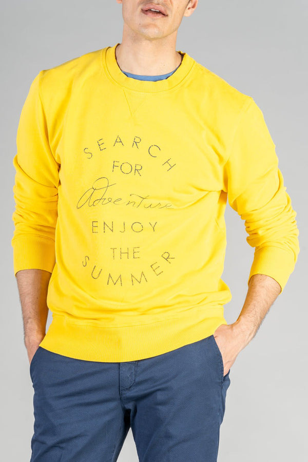 Felpa paricollo in cotone - Adventure - Fusaro Antonio dal 1893 - Fusaro Antonio