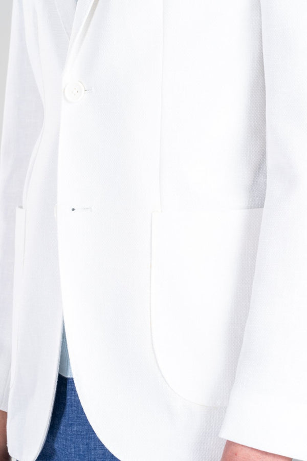 Giacca Christopher in lino cotone - Fusaro Antonio dal 1893 - Fusaro Antonio