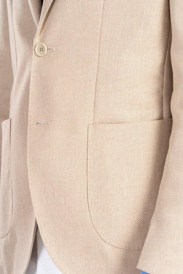 Giacca Christopher in lino cotone - Fusaro Antonio dal 1893 - Fusaro Antonio
