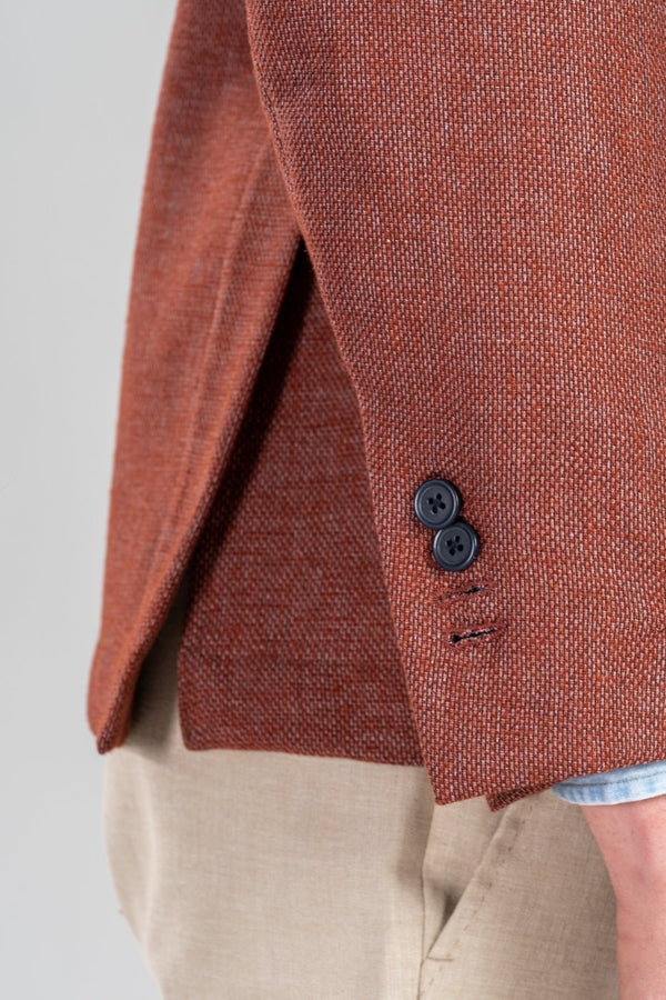 Giacca Christopher in lino cotone - Fusaro Antonio dal 1893 - Fusaro Antonio