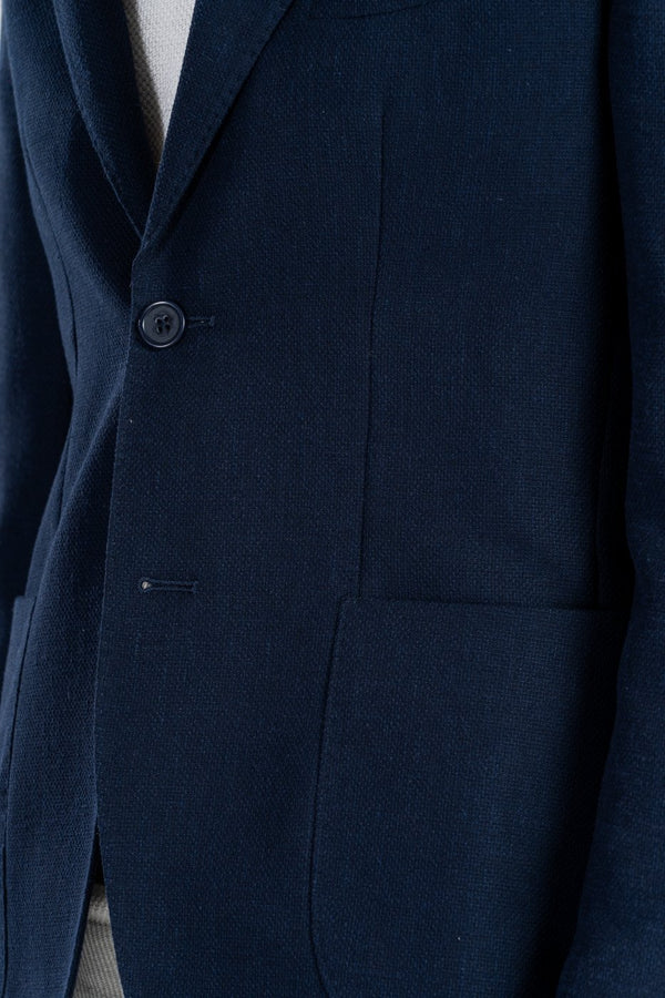 Giacca Christopher in lino cotone - Fusaro Antonio dal 1893 - Fusaro Antonio