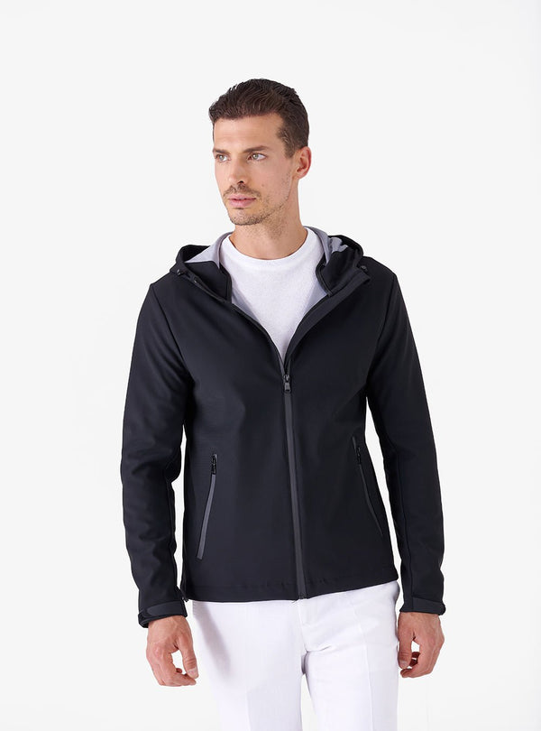 Giubbino in Tessuto Tecnico con Cappuccio - Cardarople - Fusaro Antonio dal 1893 - Fusaro Antonio