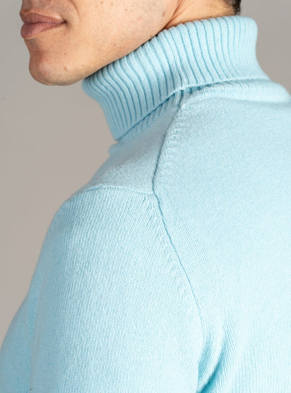 Maglia a collo alto in misto cashemere - Finesse - Fusaro Antonio dal 1893 - Fusaro Antonio