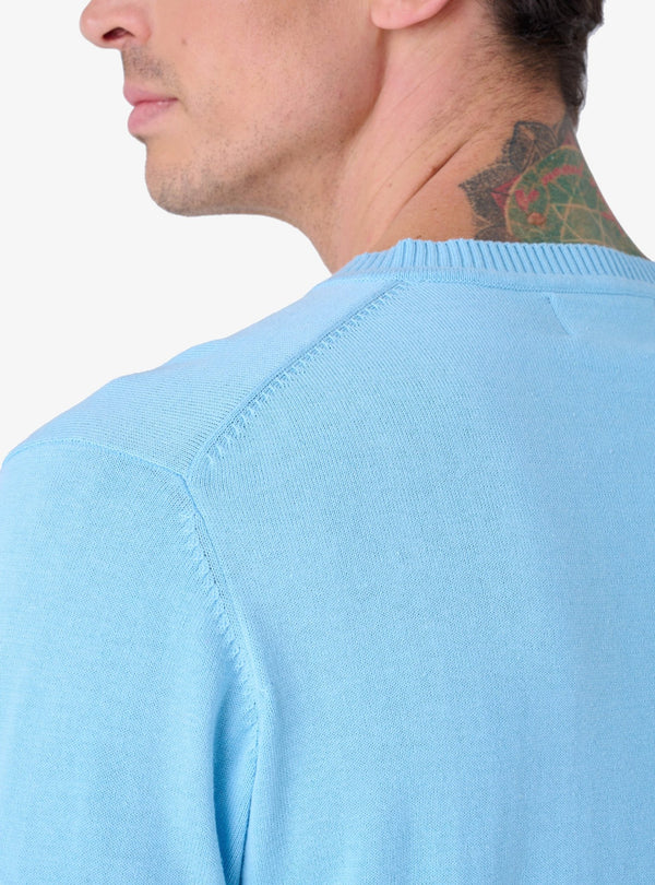 Maglia a maniche lunghe con scollo V in cotone - Arvy - Fusaro Antonio dal 1893 - Fusaro Antonio