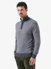 Maglia Chiusura Mezza Zip in Lana Cashmere - Ben - Fusaro Antonio dal 1893 - Fusaro Antonio