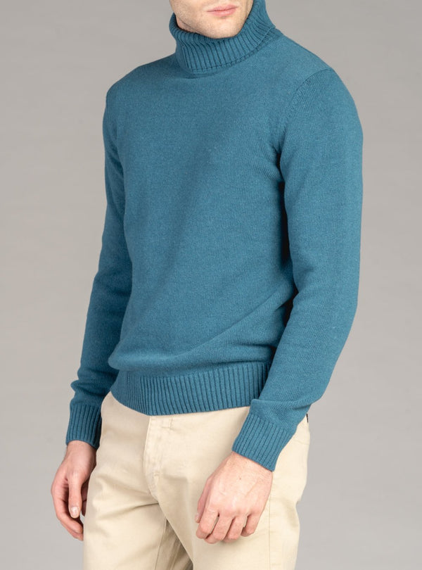 Maglia collo alto in lana cashemere Finezza 7 - Fusaro Antonio dal 1893 - Fusaro Antonio