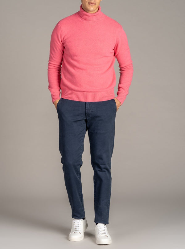 Maglia collo alto in lana cashemere Finezza 7 - Fusaro Antonio dal 1893 - Fusaro Antonio