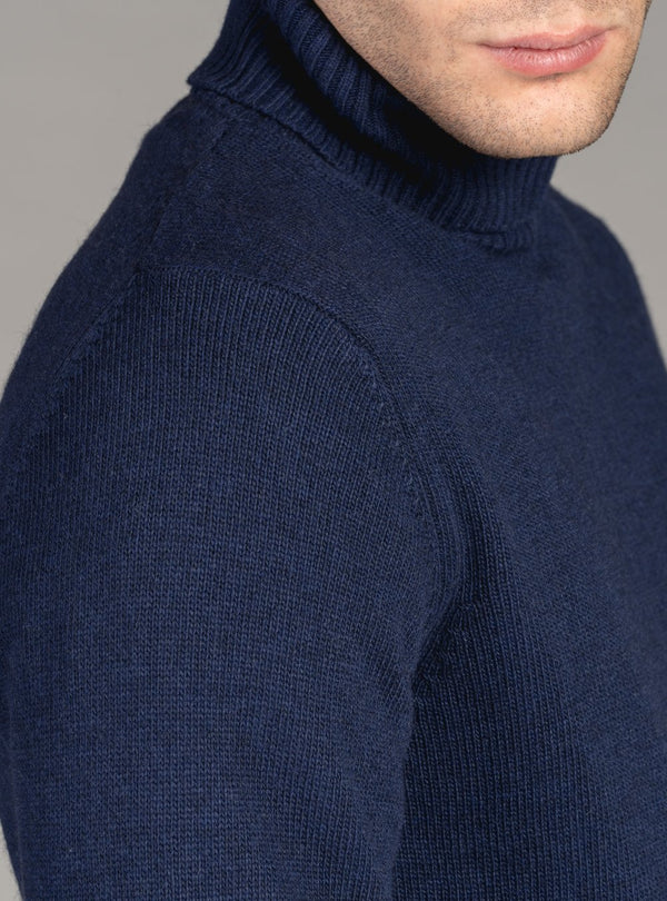 Maglia collo alto in lana cashemere Finezza 7 - Fusaro Antonio dal 1893 - Fusaro Antonio