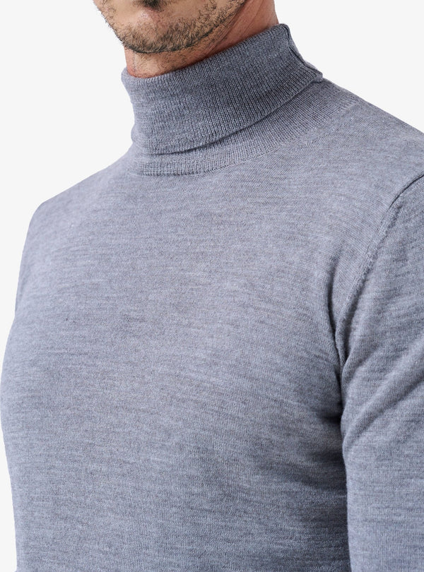 Maglia Collo Alto in Lana Merinos - Marley - Fusaro Antonio dal 1893 - Fusaro Antonio
