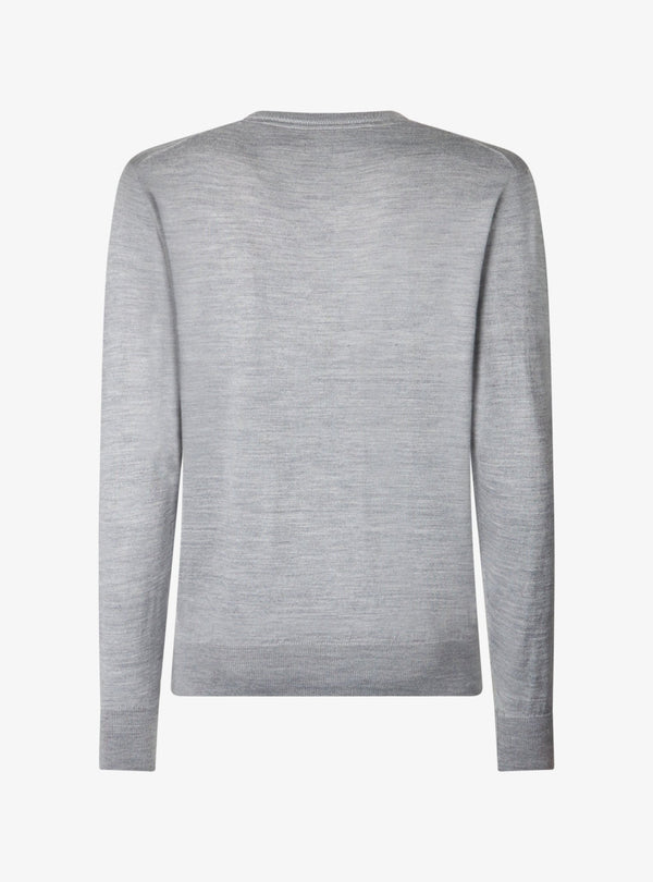 Maglia con scollo a V in lana merinos - Edge - Fusaro Antonio dal 1893 - Fusaro Antonio