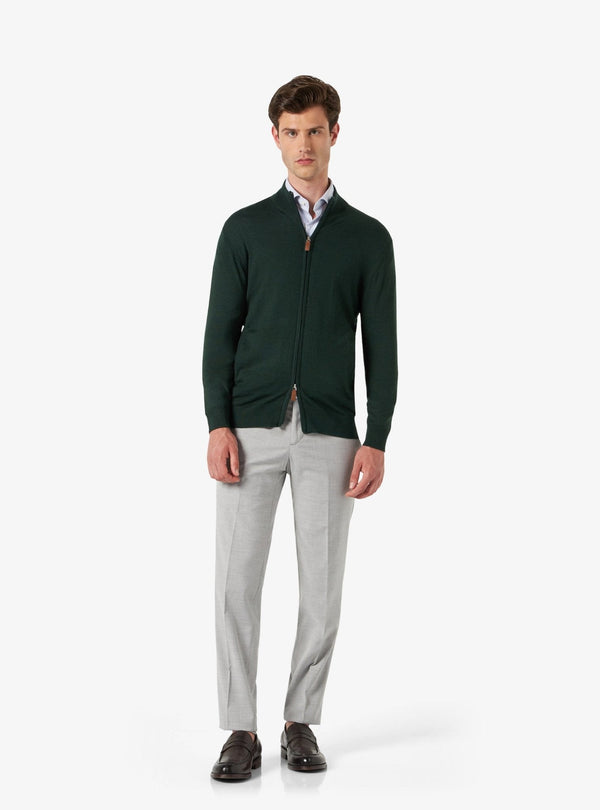 Maglia in Lana Merinos Chiusura Mezza Zip - Joss - Fusaro Antonio dal 1893 - Fusaro Antonio