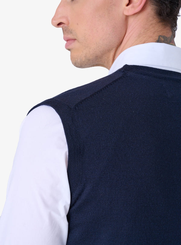 Maglia in Lana Merinos con Bottoni - Jules - Fusaro Antonio dal 1893 - Fusaro Antonio