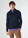 Maglia in Lana/Cashmere con Mezza Zip - Wyatt - Fusaro Antonio dal 1893 - Fusaro Antonio
