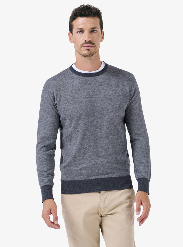 Maglia in Nido D'Ape Paricollo in Lana/Cashmere - Roderick - Fusaro Antonio dal 1893 - Fusaro Antonio