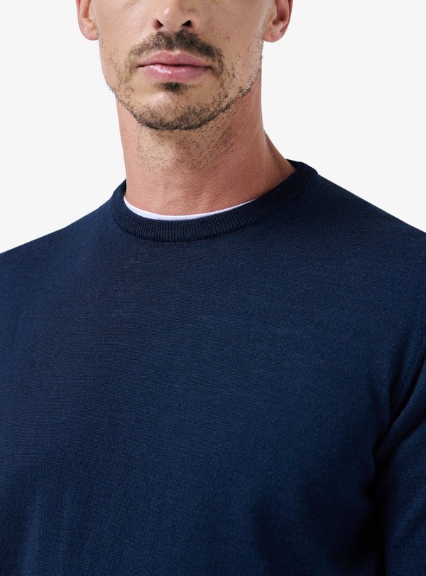 Maglia Paricollo in Lana Merinos - Qatar - Fusaro Antonio dal 1893 - Fusaro Antonio