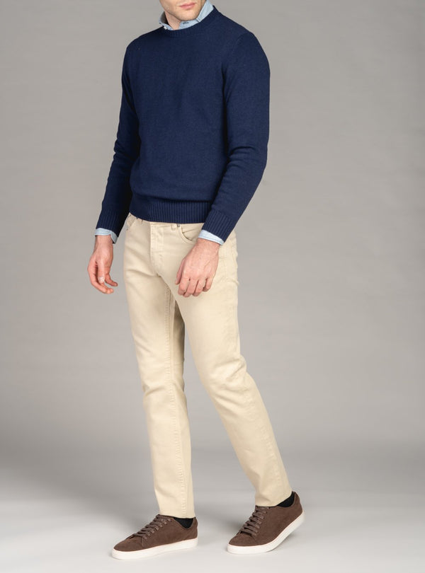 PANTALONE 5 TASCHE IN COTONE VINTAGE - Fusaro Antonio dal 1893 - Fusaro Antonio