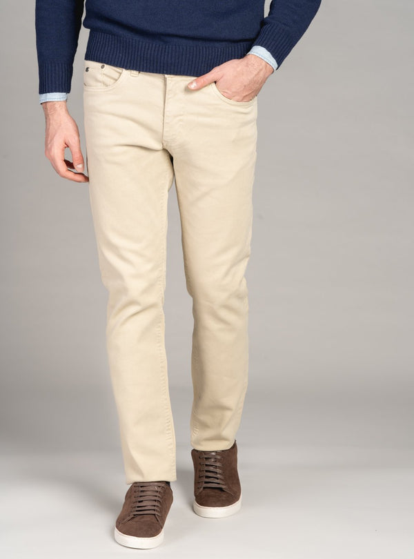 PANTALONE 5 TASCHE IN COTONE VINTAGE - Fusaro Antonio dal 1893 - Fusaro Antonio