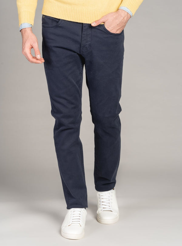 PANTALONE 5 TASCHE IN COTONE VINTAGE - Fusaro Antonio dal 1893 - Fusaro Antonio