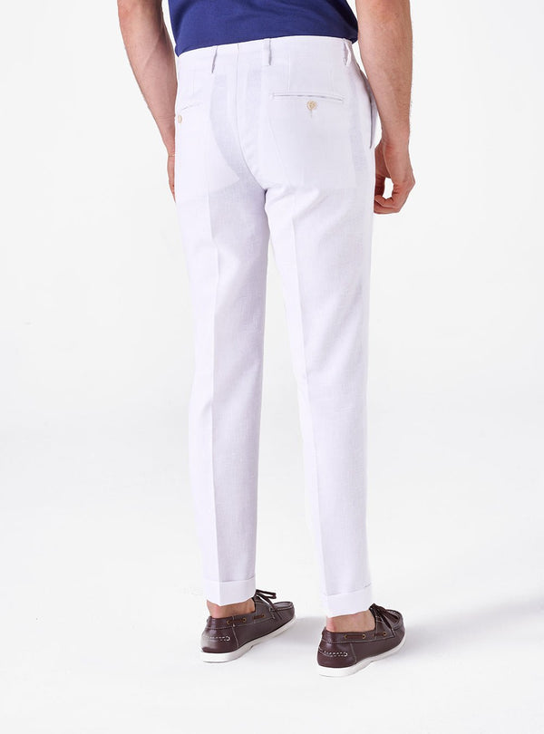 Pantalone Classico in Tasca America in Lino Cotone - Byers - Fusaro Antonio dal 1893 - Fusaro Antonio