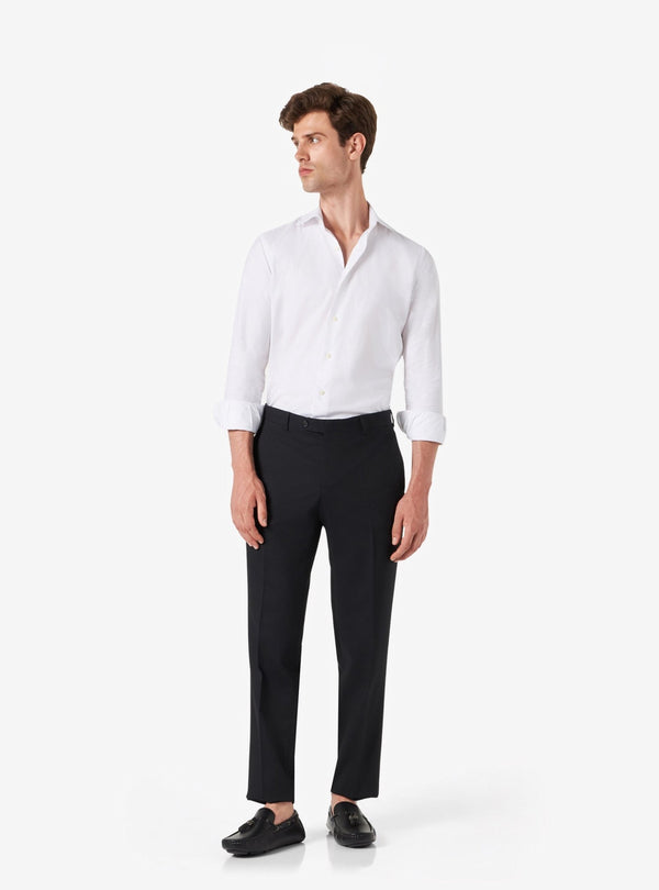 Pantalone classico tasca america in misto lana - Jessy - Fusaro Antonio dal 1893 - Fusaro Antonio