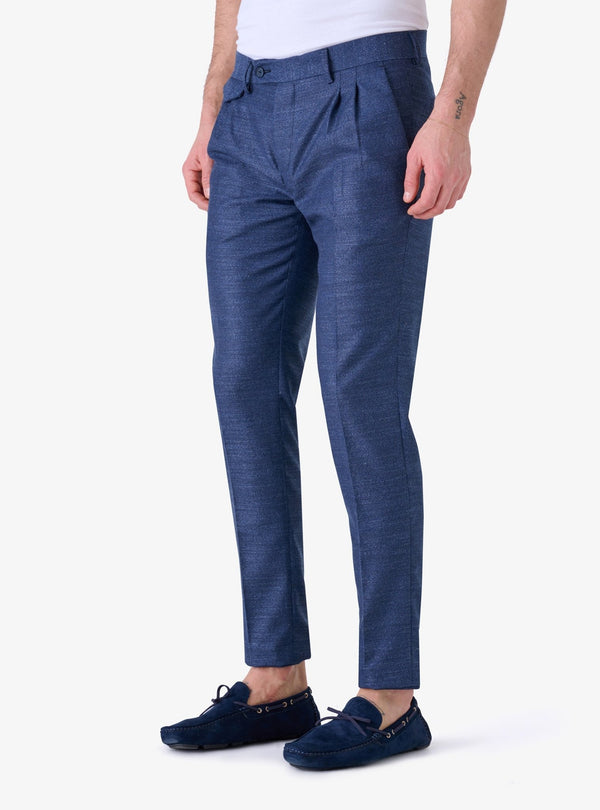 Pantalone melange in misto lana - Victory - Fusaro Antonio dal 1893 - Fusaro Antonio